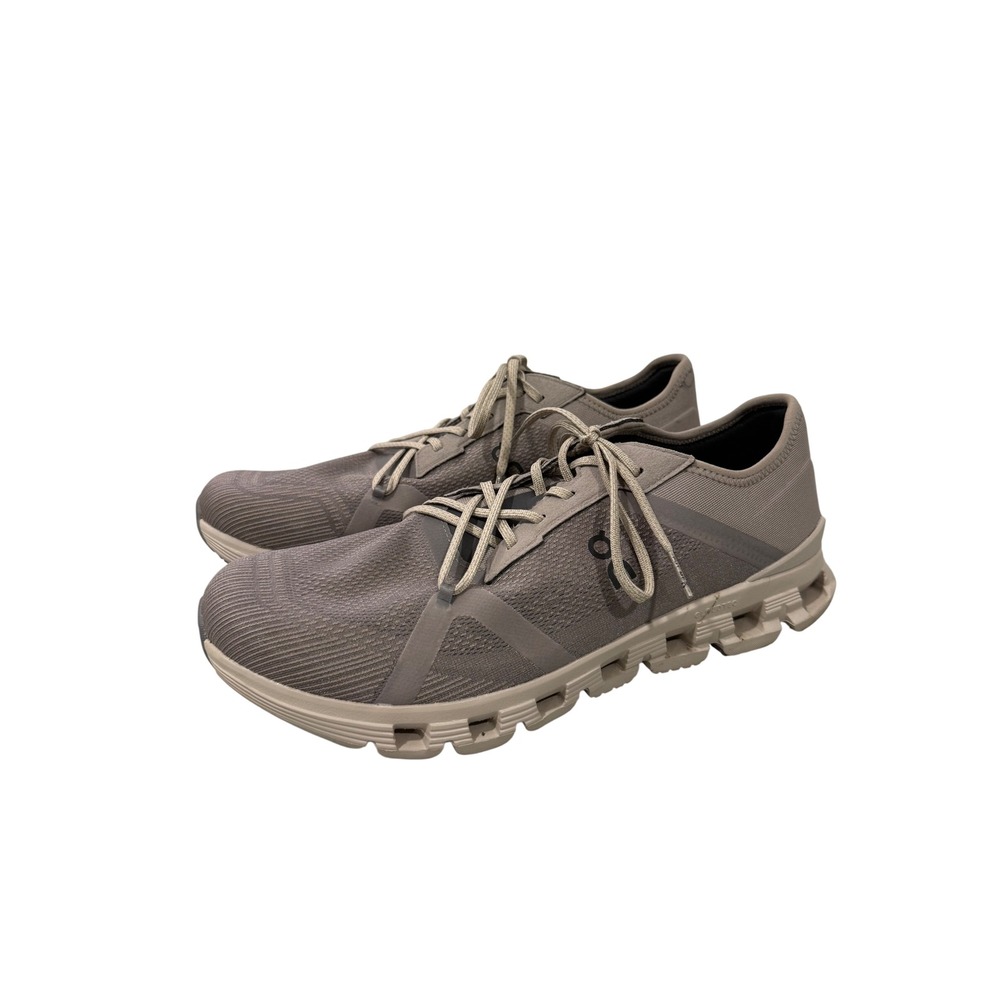 On Running Cloudswift Mens 11.5 Hay Magnet Tan Grey Road Shoes 3MF10263318